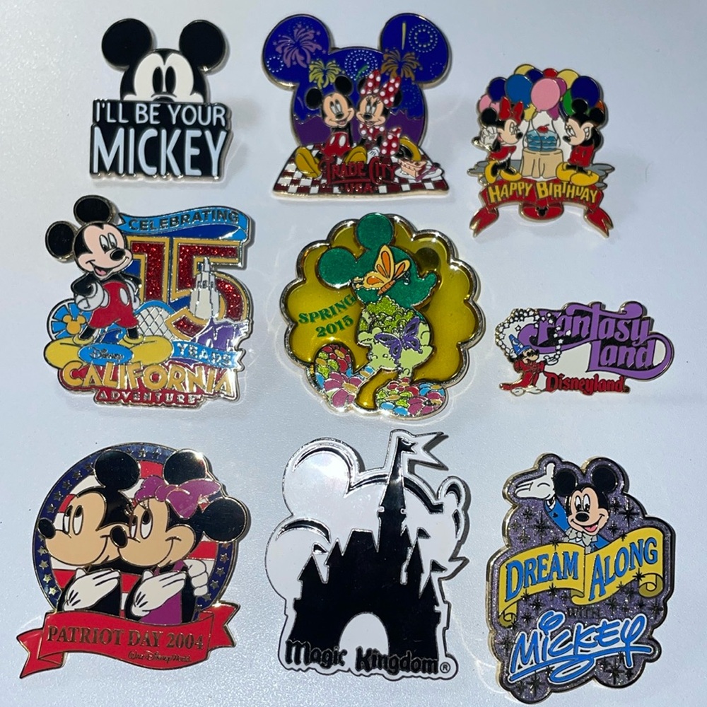 Disney pins -$8 each!